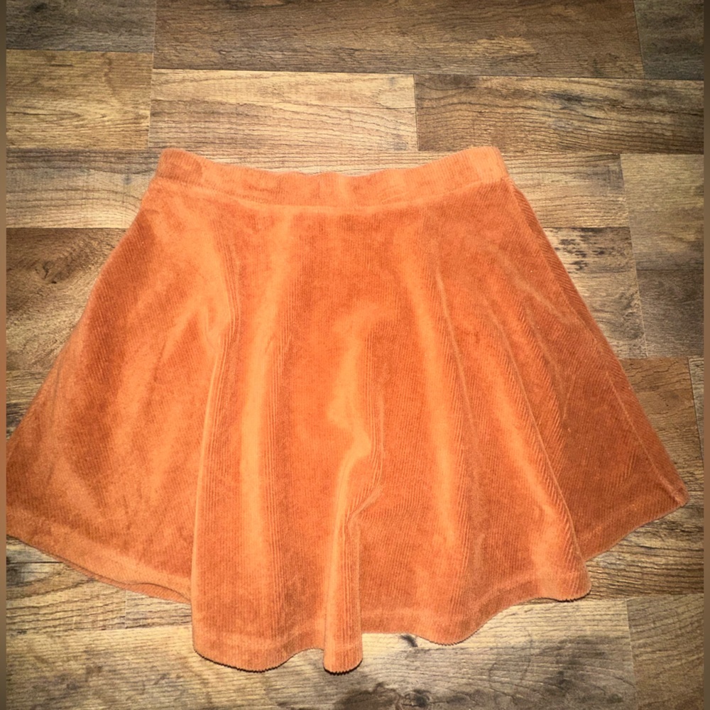 Forever 21 womens mini corduroy a line skirt
